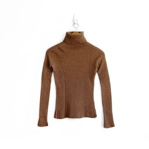 MaxMara Ribbed Turtleneck Sweater